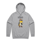 Bird Nerd 2 Men's AS Colour Hoodie Grey Marle Mens Hoodie animal Birds Printed In Australia
