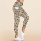 Pretty Moths Women's High Waist Pockets Yoga Leggings