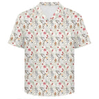 Australian Plants And Animals Men's Crinkle Hawaiian Shirt