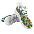 Tropical Comic Book Style Men's Twisted Sole Sneakers