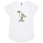 Triangull Geometry Triangle Women's AS Colour Scoop Neck T-Shirt