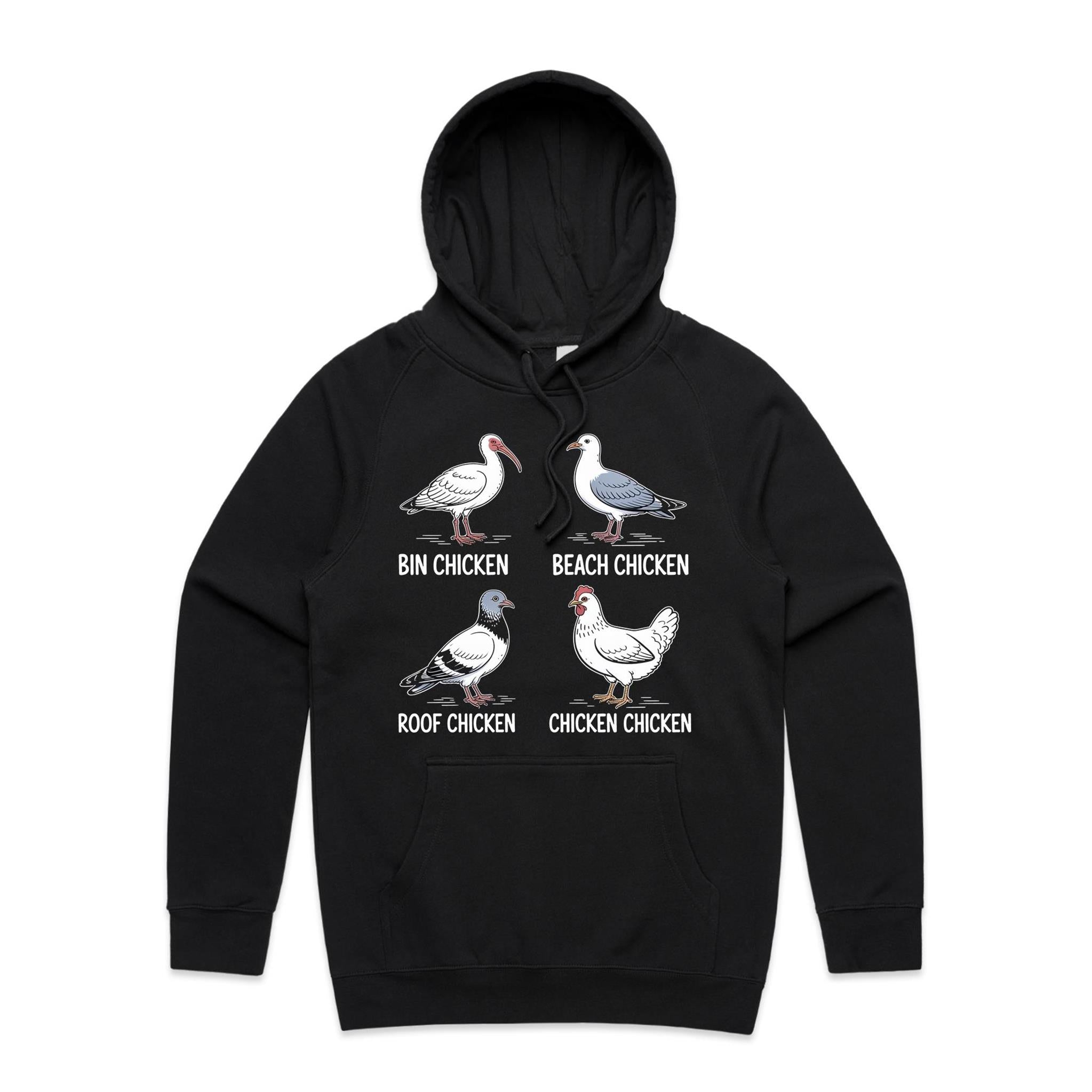 Bin Chicken Men's AS Colour Hoodie