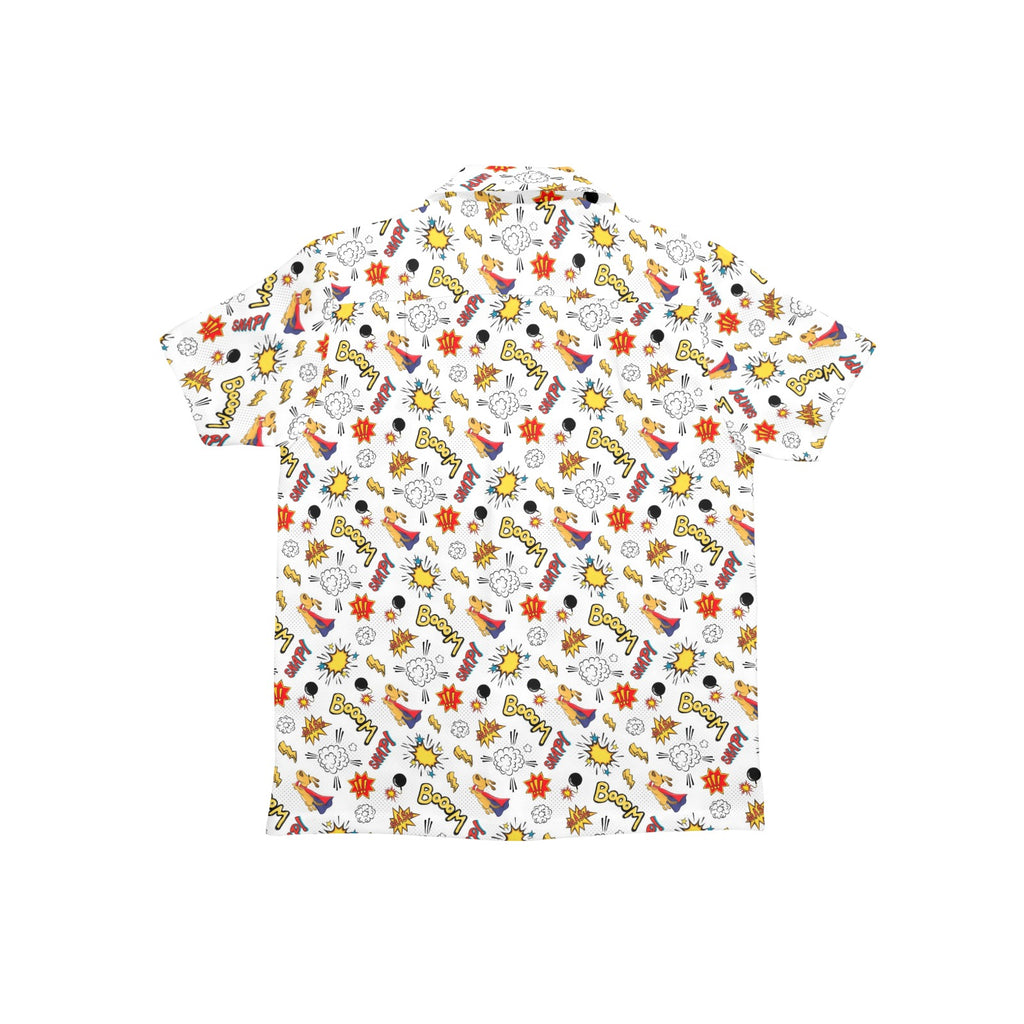 Super Dog - Junior Kids Hawaiian Shirt