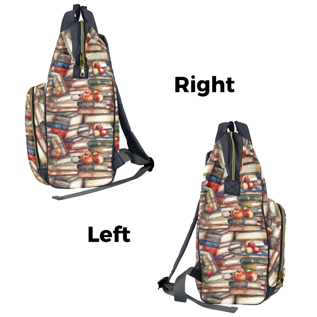 Watercolour Books - Multi-Function Backpack, Nappy / Diaper Bag