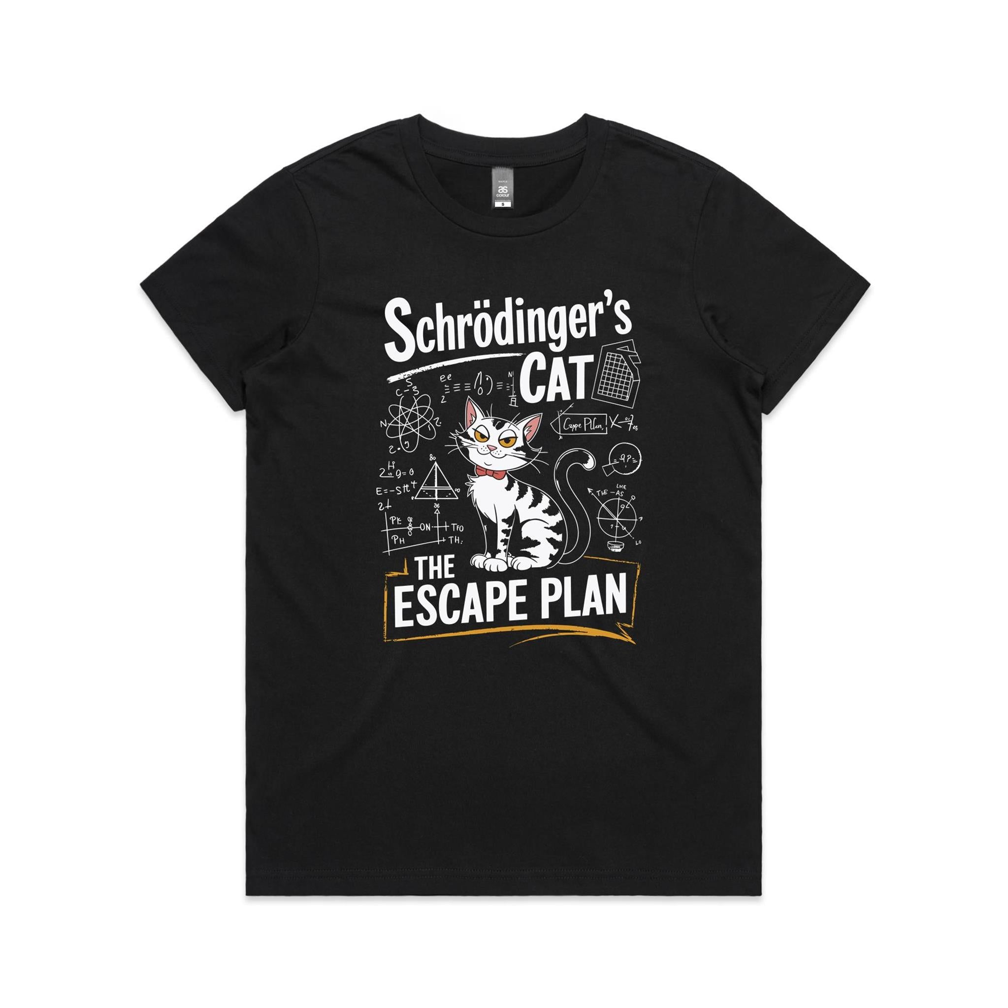 Schrodinger's Cat The Escape Plan Women's AS Colour T-shirt