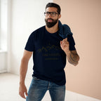 Find Yourself In The Wild - Men's Staple Tee Navy Mens Premium T-Shirt Printed in AU and US