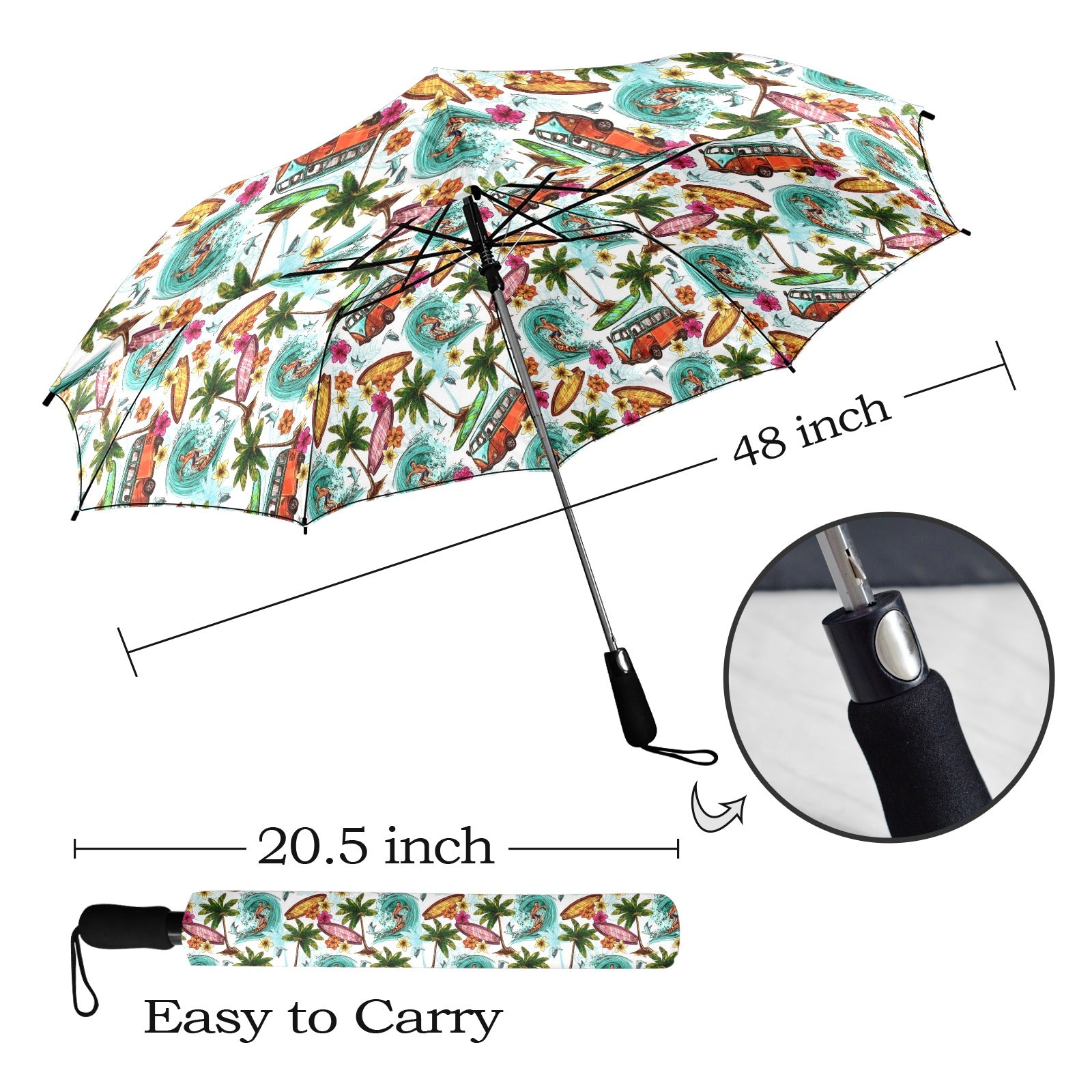 Surfing Safari Umbrella Umbrella Printed Offshore Surf