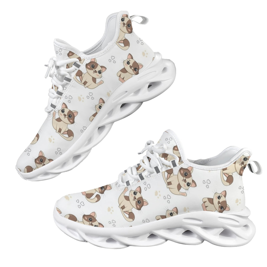 Cheeky Cats Women's Twisted Sole Sneakers