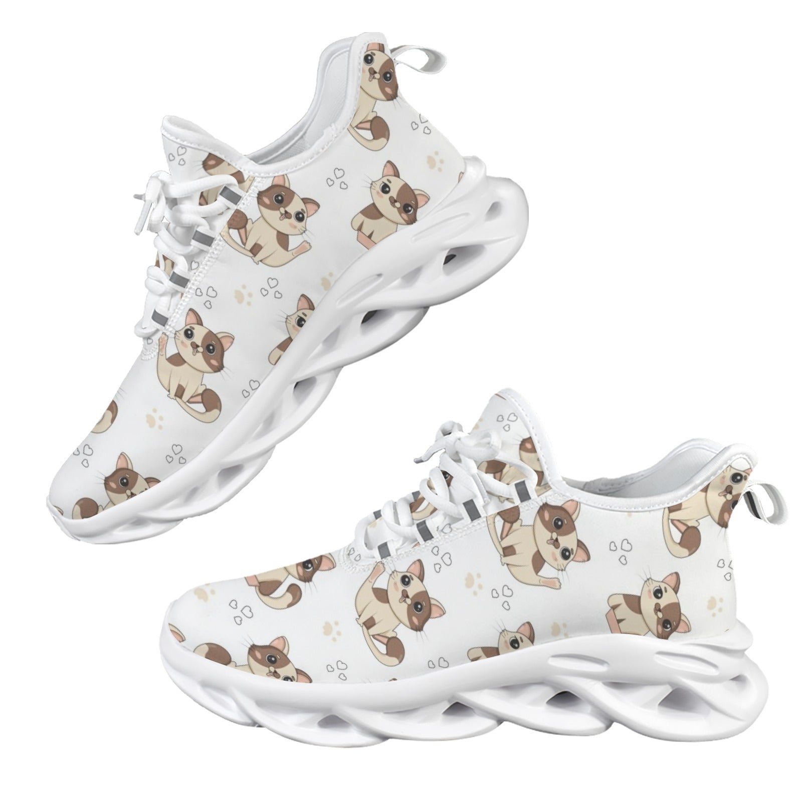 Cheeky Cats Women's Twisted Sole Sneakers