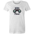 Bird Nerd - Womens T-shirt White Womens T-shirt animal Printed In Australia
