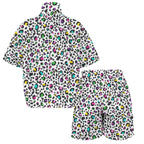 Animal Print In Colour Women's Windbreaker Short Set Women's Windbreaker Short Set animal Printed Offshore