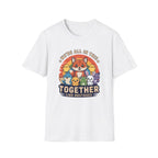 Cute Fox and Animal Friends We're All In This Together Like Hostages Unisex T-Shirt Unisex Adult T-shirt animal Globally Fulfilled