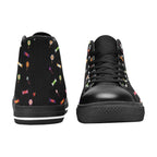 Candy - Men's High Top Canvas Shoes