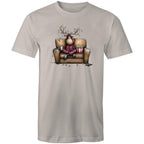 Reindeer, Christmas Movies Watching T-shirt - Mens T-Shirt