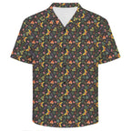 Dark Butterfly Men's Crinkle Hawaiian Shirt