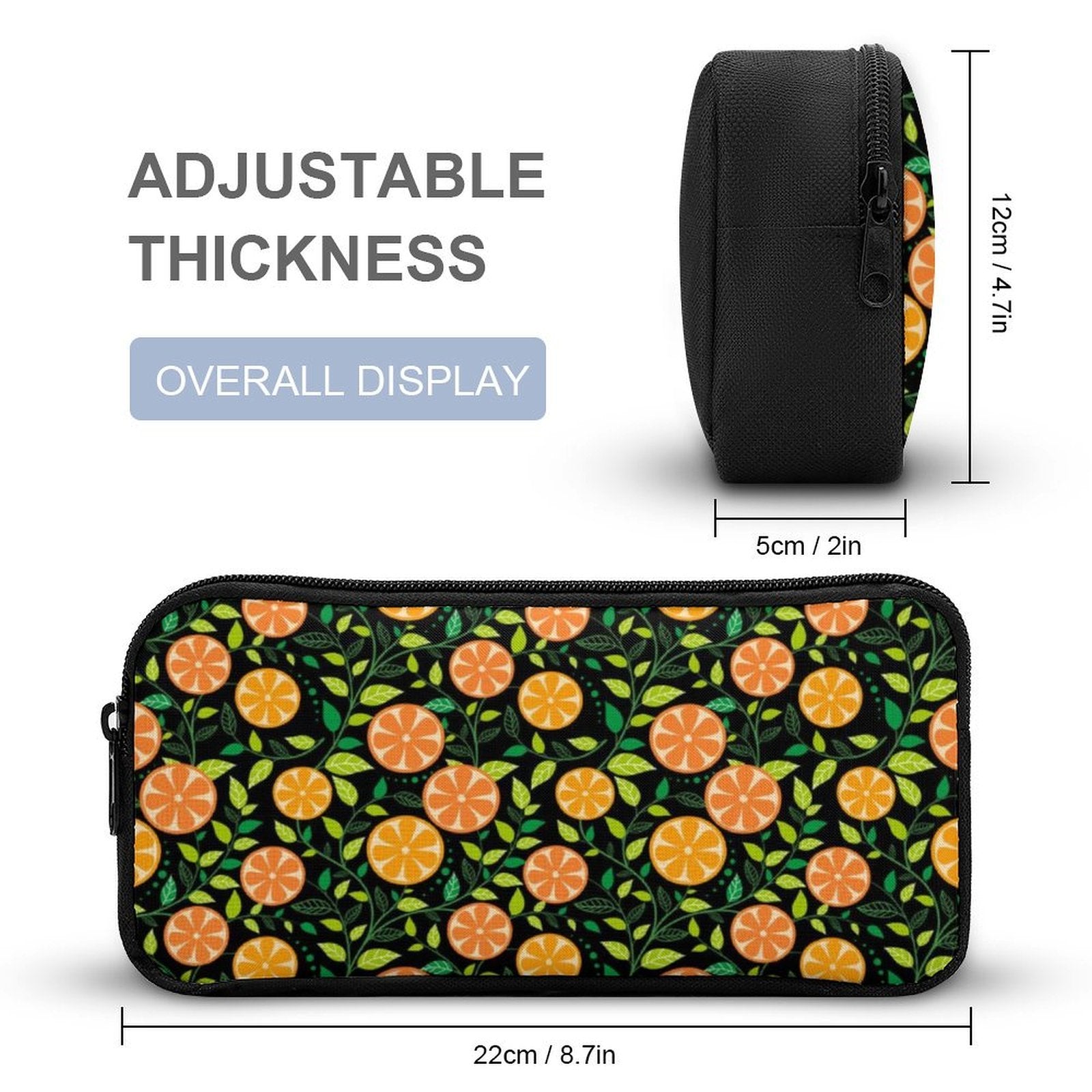 Oranges Backpack, Lunch Bag & Pencil Case Set