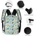 Parrots Backpack, Lunch Bag & Pencil Case Set