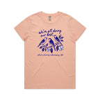 Birds, We're All Doing Our Best, Embarrassing tbh Women's AS Colour T-shirt Pale Pink Womens T-shirt animal Birds Printed In Australia