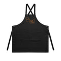 Barista AS Colour Carrie Apron Black One Size Apron Coffee Printed In Australia