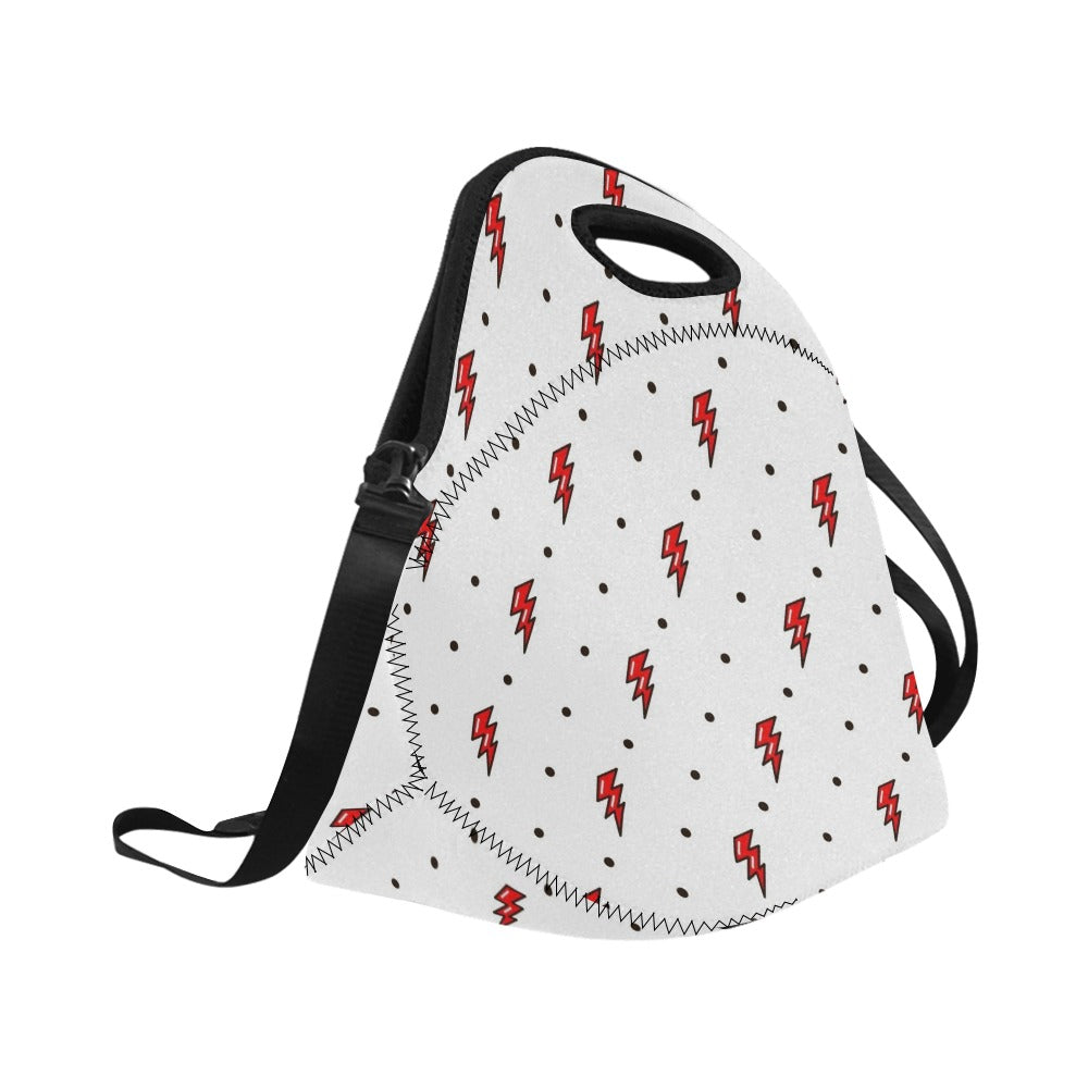 Red Lightning - Neoprene Lunch Bag Neoprene Lunch Bag Printed Offshore