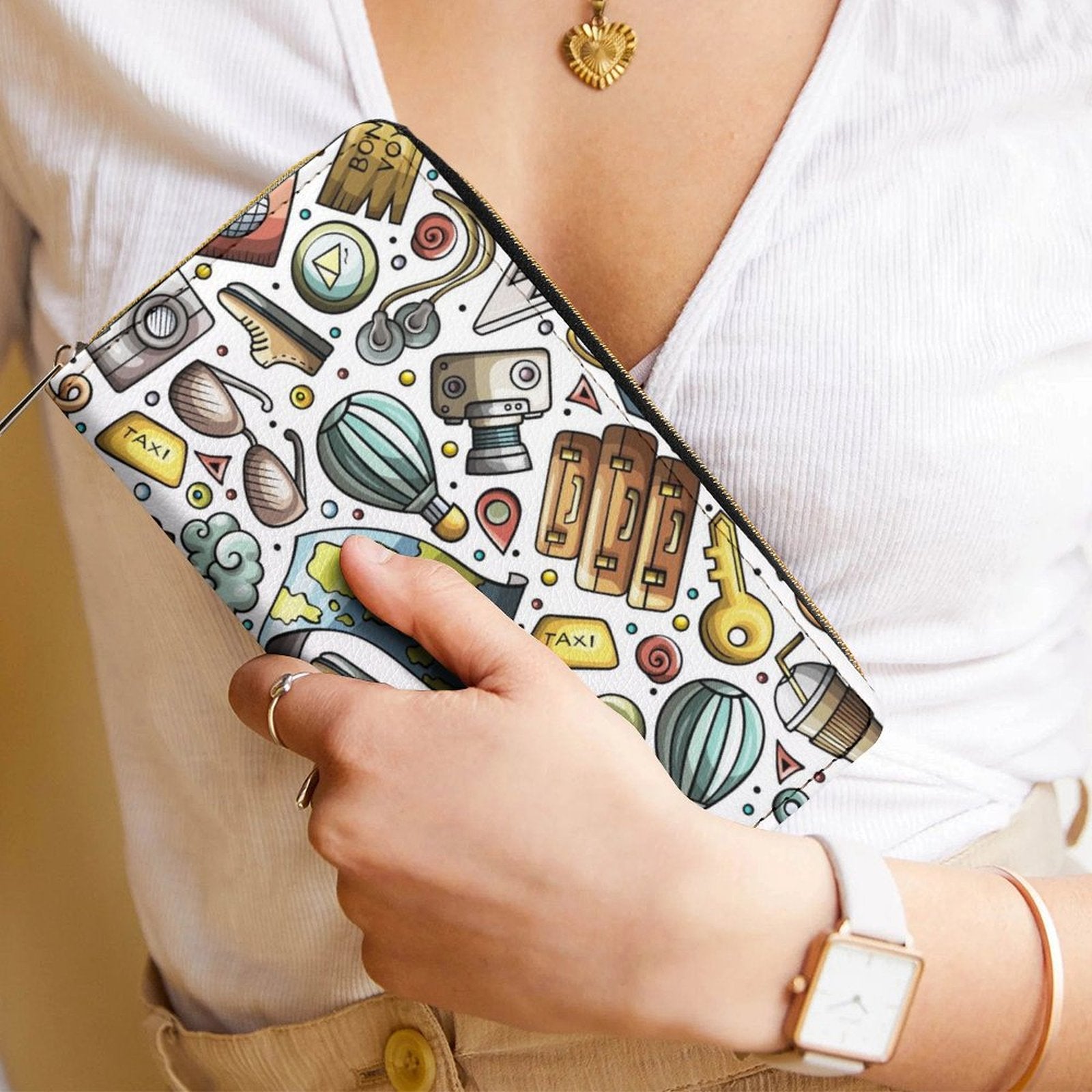 Travel Montage - PU Leather Wallet