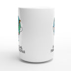 Astronaut, All We Need Is Love, Peace And A Little Space - White 15oz Ceramic Mug 15oz Mug Globally Fulfilled Space