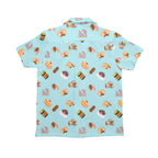 Classic Aussie Food Icons Senior Kids Hawaiian Shirt