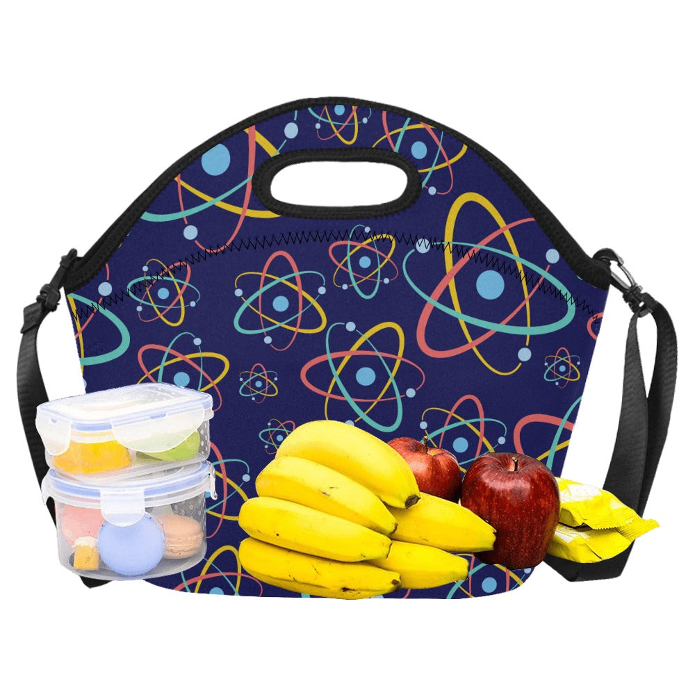 Atoms - Neoprene Lunch Bag Neoprene Lunch Bag Printed Offshore