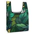 Jungle Leaves Collapsible Shopping Bag white One size Foldable Shopping Bag Printed Offshore