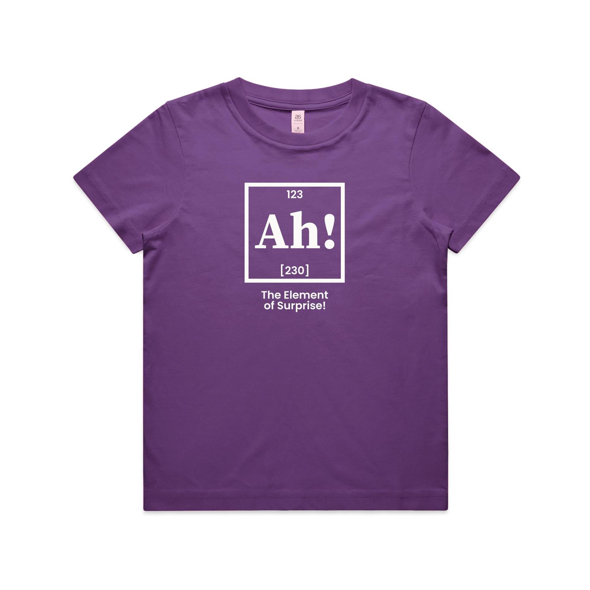 Ah! The Element Of Surprise Kids AS Colour T-shirt