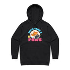 Let's Take A Paws, Kittens - Womens Hoodie Black Womens Hoodie animal Printed In Australia