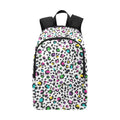 Animal Print In Colour Fabric Backpack One Size Fabric Backpack animal Printed Offshore
