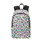 Animal Print In Colour - Fabric Backpack