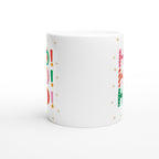 Christmas Ho Ho Ho - White 11oz Ceramic Mug Christmas Mug Christmas Globally Fulfilled