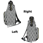Chess Black And White - Multi-Function Backpack, Nappy / Diaper Bag
