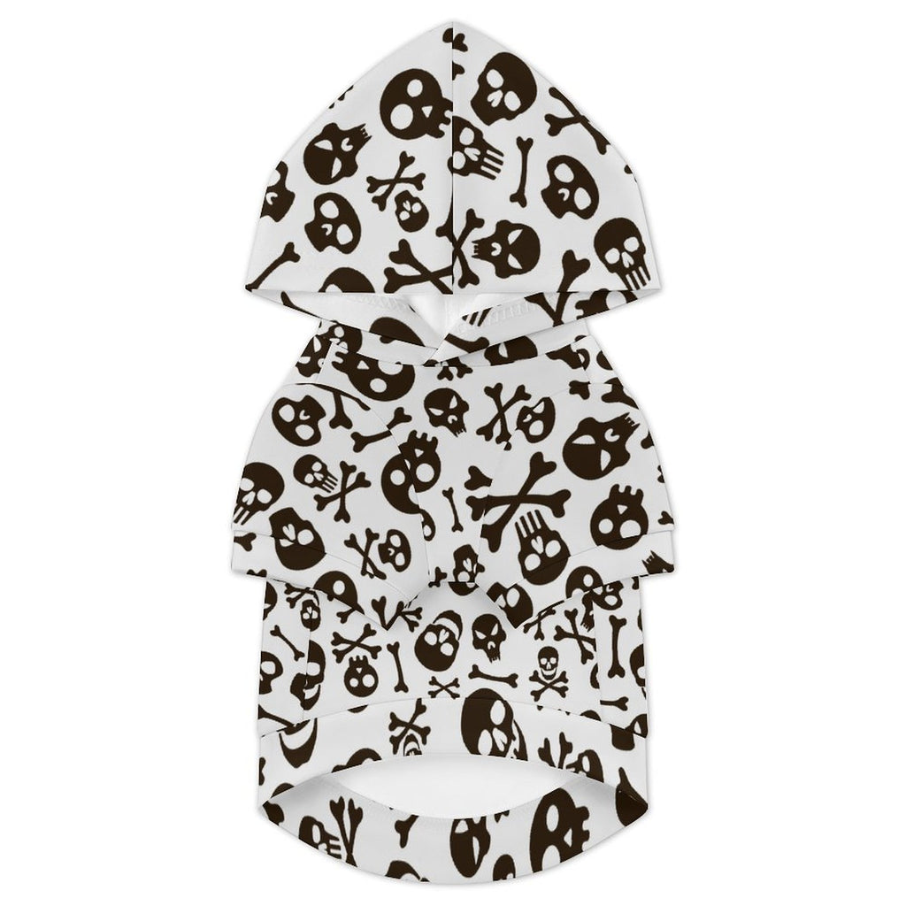 Skull And Crossbones Pet Hoodie (Small Size)