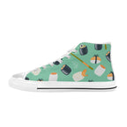 Cute Sushi - Men's High Top Canvas Shoes