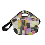 City Scape Neoprene Lunch Bag/Large (Model 1669) Neoprene Lunch Bag Printed Offshore