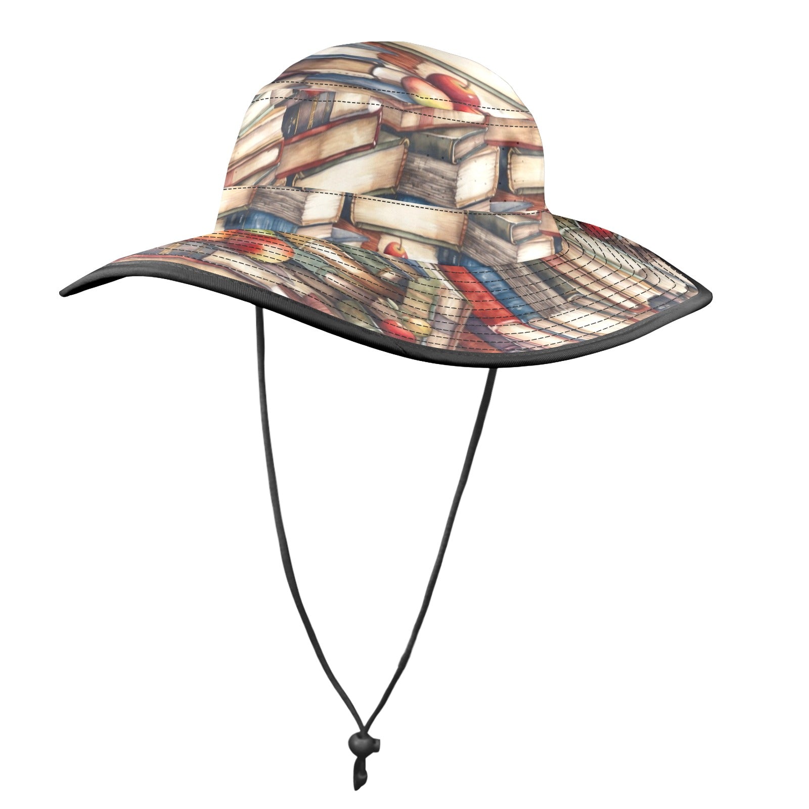 Watercolour Books - Wide Brim Bucket Hat Wide Brim Bucket Hat Printed Offshore Reading