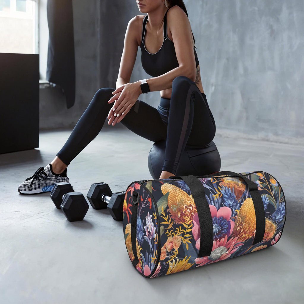 Australian Native Flora Duffle Bag Duffle Bag Printed Offshore