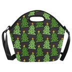Christmas Trees - Neoprene Lunch Bag Neoprene Lunch Bag Printed Offshore