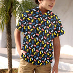 Colourful Chess Junior Kids Hawaiian Shirt