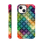 Circle Pattern - Apple iPhone Tough case iPhone 13 Mini iPhone Tough Case Globally Fulfilled