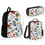 School Time - Three Piece Backpack Set
