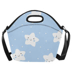 Happy Stars - Neoprene Lunch Bag One Size Neoprene Lunch Bag Printed Offshore