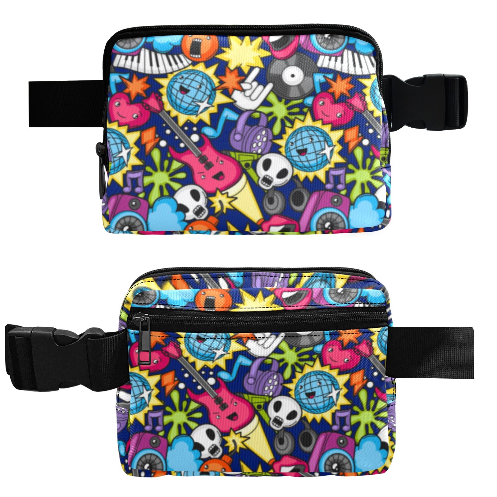 Sticker Music - Belt Bag