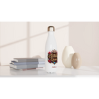 Birthday Queen - White 17oz Stainless Steel Water Bottle Personalised Water Bottle Birthday customise Globally Fulfilled Mum Name personalise