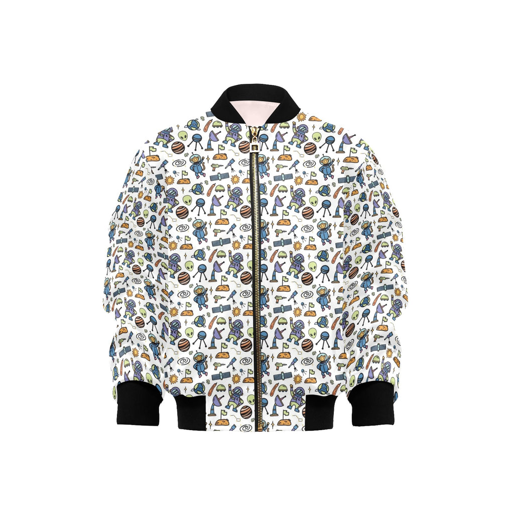 All About Space Kids Bomber Jacket