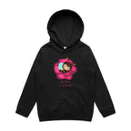 Bee-lieve In Yourself - Kids Hoodie Black Kids Hoodie Printed In Australia