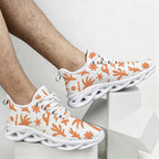 Orange Surf Men's Twisted Sole Sneakers